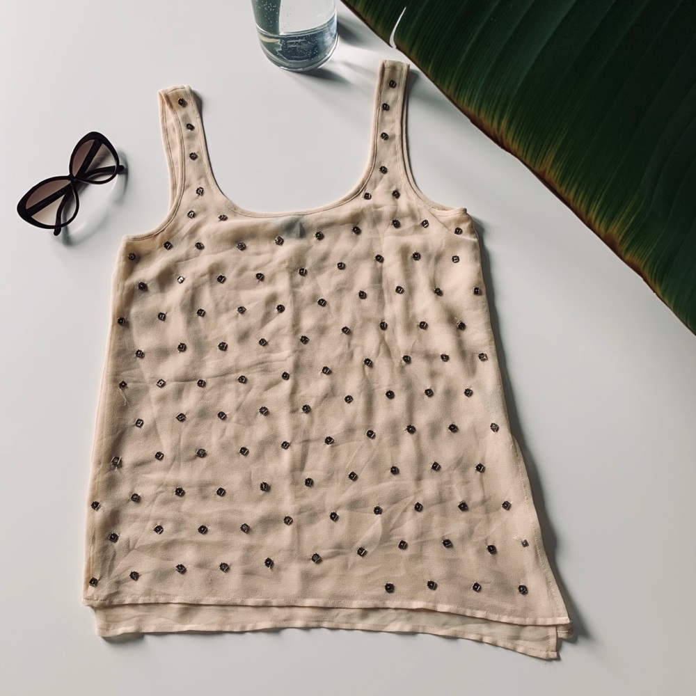 Club Monaco Jewelled Tank